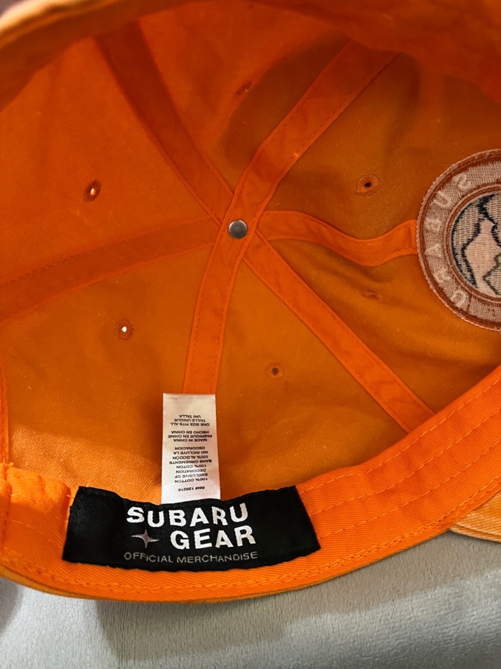 Orange SUBARU EST 1958 cap
Unisex - Picture 3 of 6